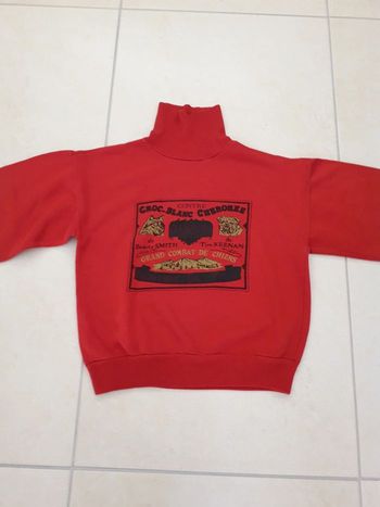 Sweat col roulé 8 ans