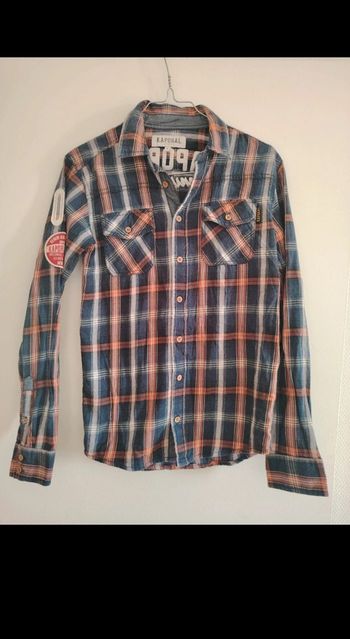 Chemise à carreaux Kaporal vintage - 14 ans