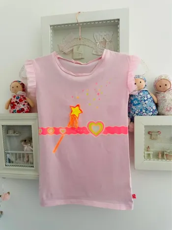 Robe teeshirt Girly froufrou