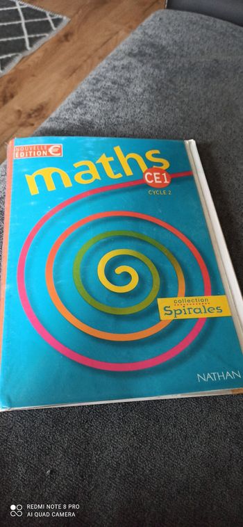 Livre maths ce1