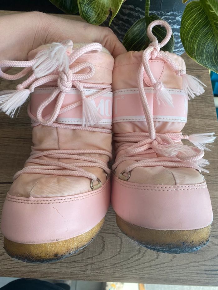 Moon Boot taille 23/26 enfant rose ski - photo numéro 8