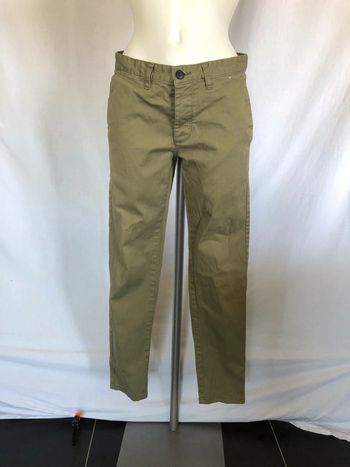 Jean vert kaki slim court Primark taille 38 très bon état