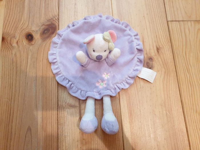 Doudou Souris mauve Kimbaloo