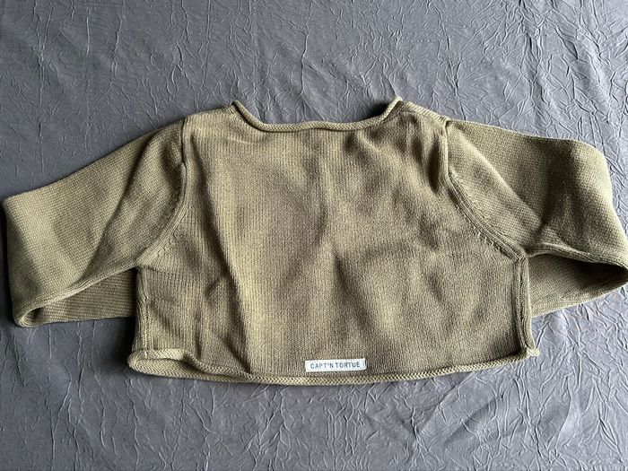 Gilet boléro fille « Capitaine Tortue » - photo numéro 4