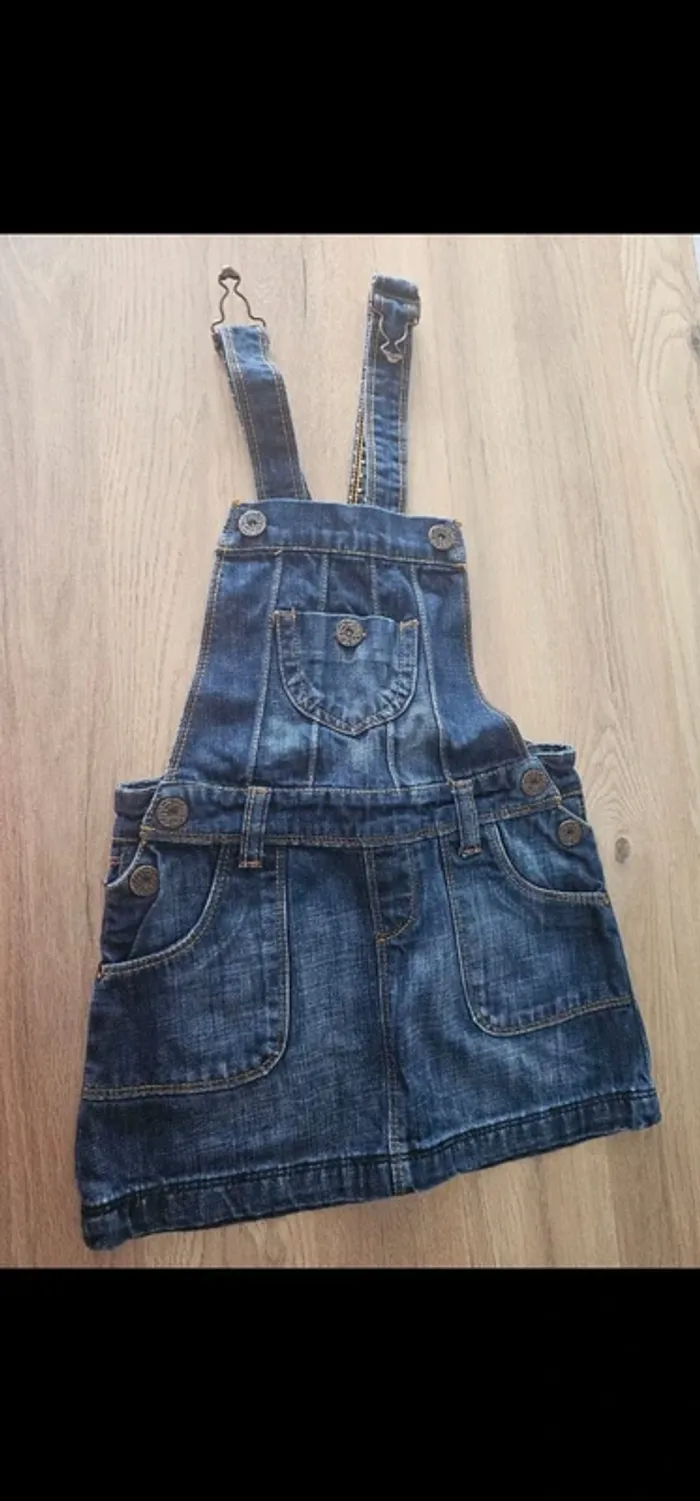 Robe salopette fille Zara kids 6 ans - photo numéro 2