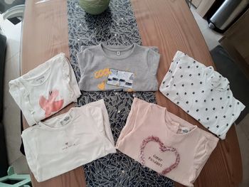 Lot tee shirt manches longues