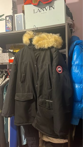 Doudoune longue Canada goose