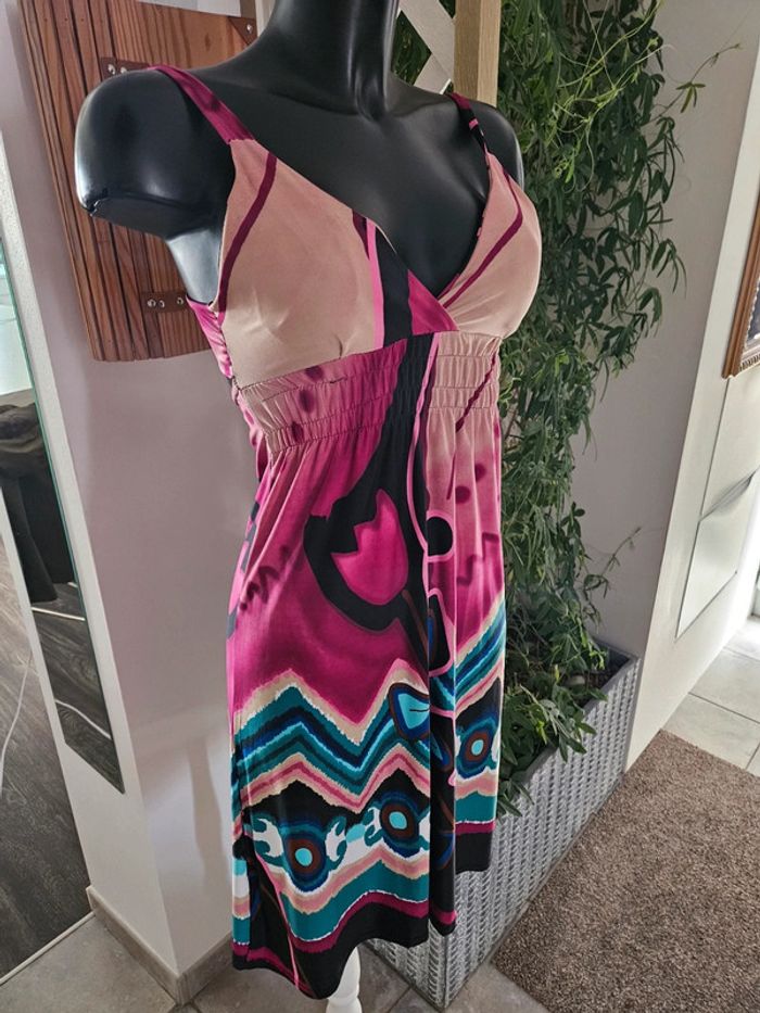 Robe colorée taille S