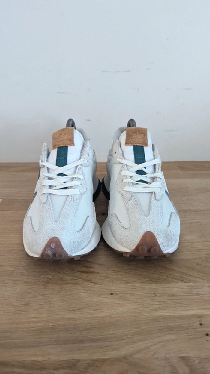 New balance 327 blanc vert - photo numéro 9