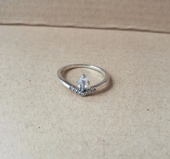 Bague argent 925, taille 50