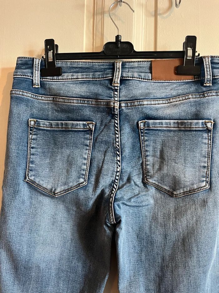 Jeans la halle taille 42 fermeture eclair chevilles - photo numéro 7