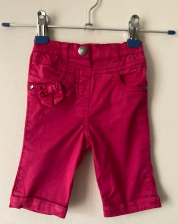pantalon en toile de coton taille 6 mois