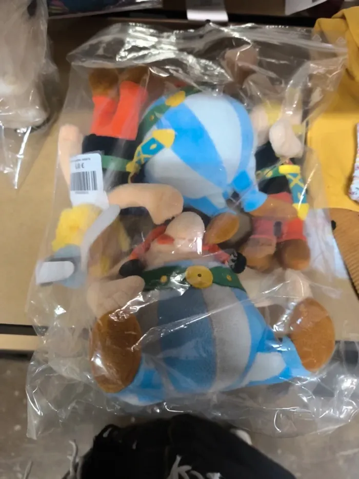 Lot de 2 Astérix et 2 Idéfix