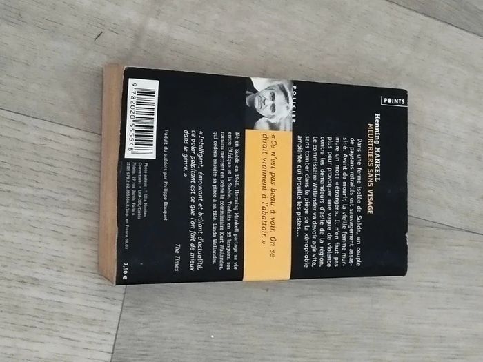 Roman policier Meurtriers sans visage de Henning Mankell  7577467346 - photo numéro 10