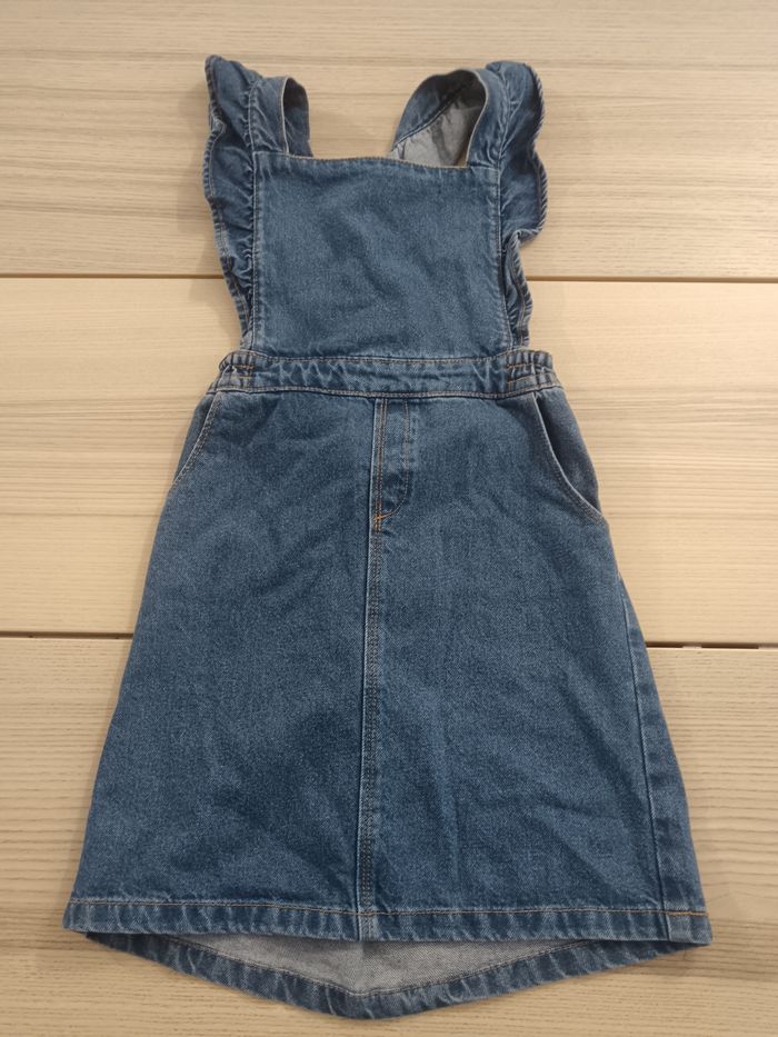 Robe salopette en jeans neuve / 10 ans