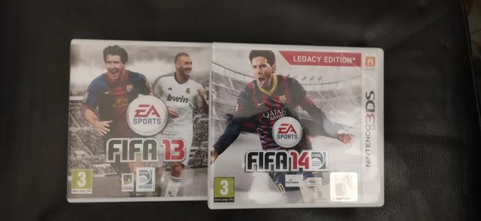 Jeu Nintendo 3ds lot 2 jeu fifa 13+14 - photo numéro 2