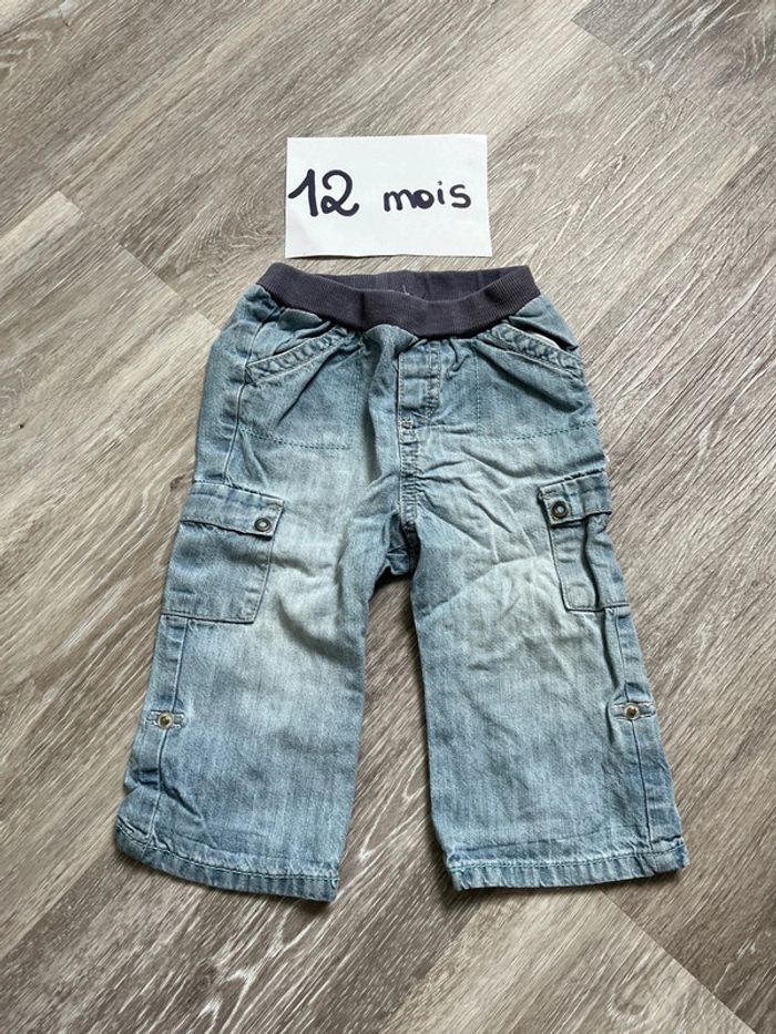 Pantalon jean 12 mois - photo numéro 2