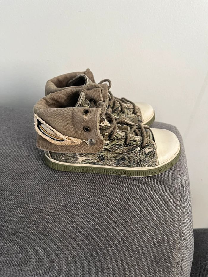 Baskets Montantes Enfants Pom D’Api Taille 26 - photo numéro 2