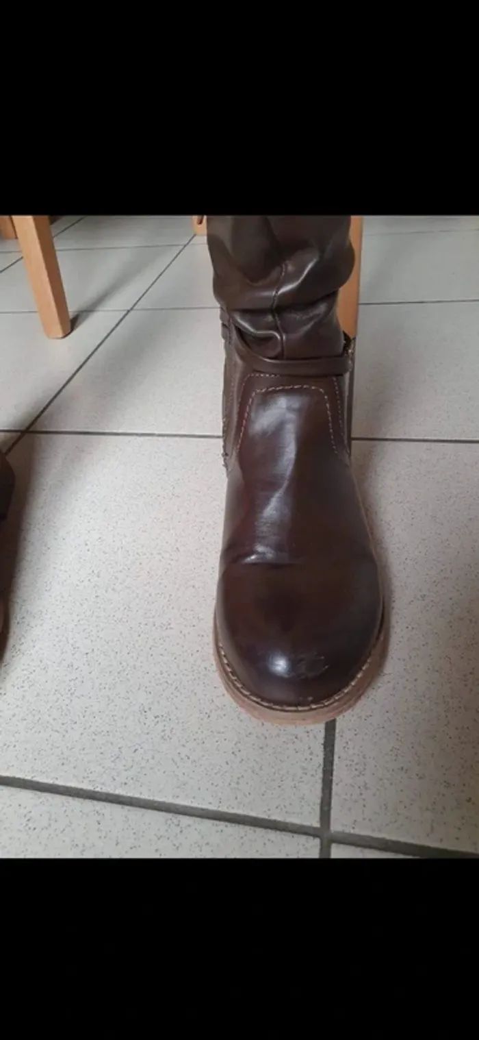 Bottes marron - photo numéro 4
