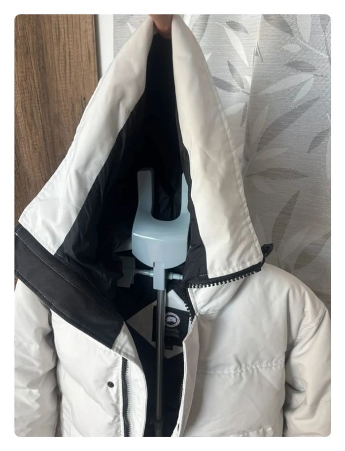 Manteau Canada Goose taille L blanc - photo numéro 5