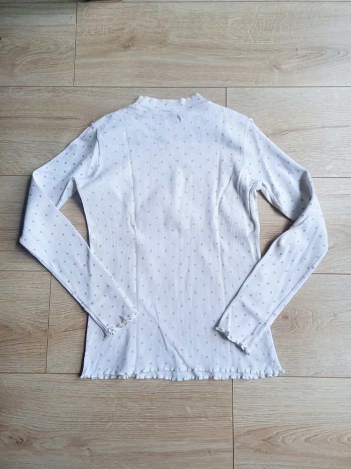 T-shirt fille 12 ans manches longues In Extenso - photo numéro 2