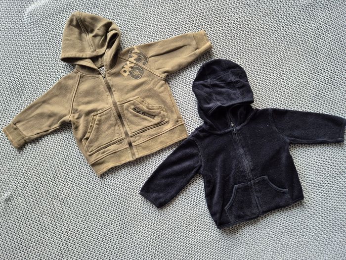 Lot vestes à capuche