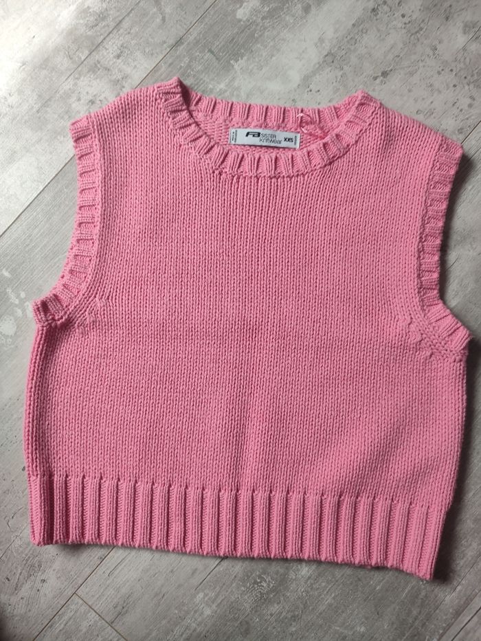 Pull sans manche