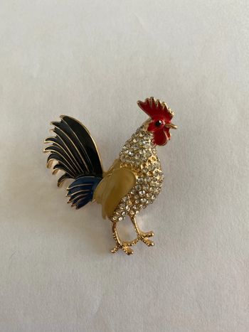 Broche coq