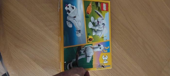 Lego petit lapin blanc - photo numéro 4