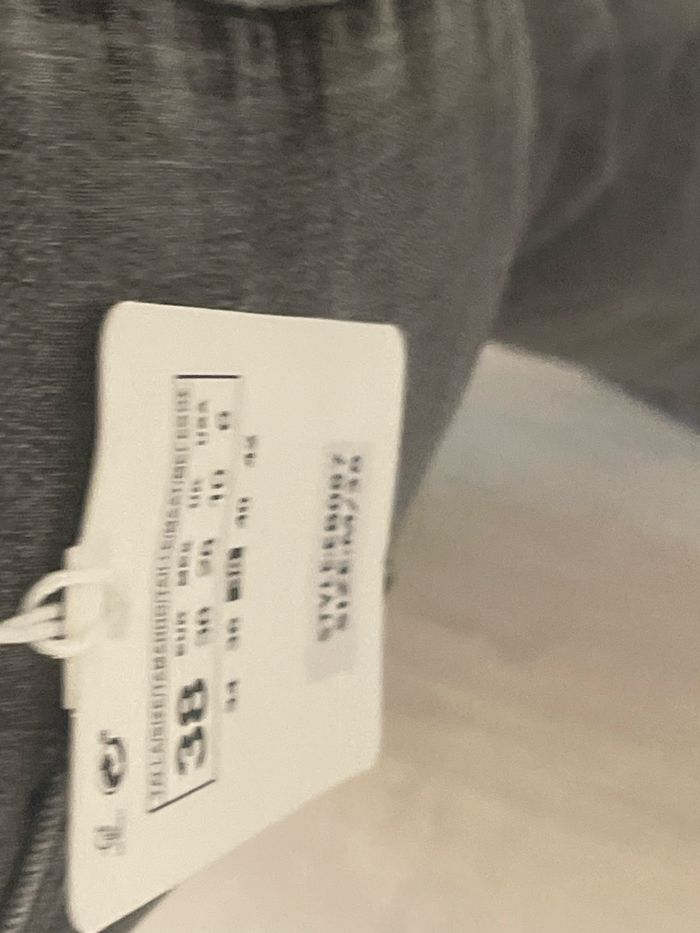 Jean gris taille haute - photo numéro 7