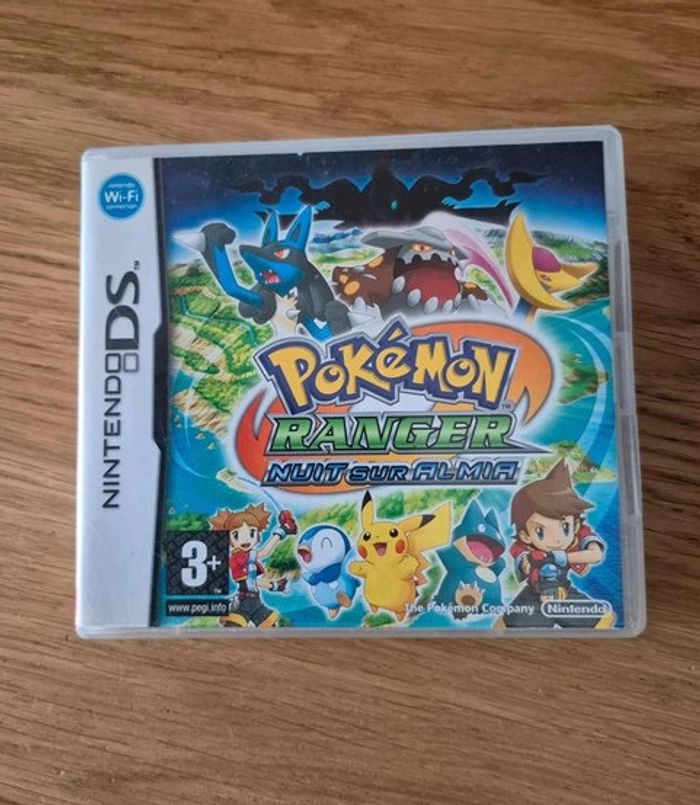 Pokémon Ranger Nuit sur Almia Archi complet Nintendo DS Code Vip Non gratté VF