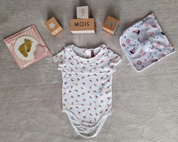 Body MC blanc imprimé 🍑 Sergent Major 9M (TBE)