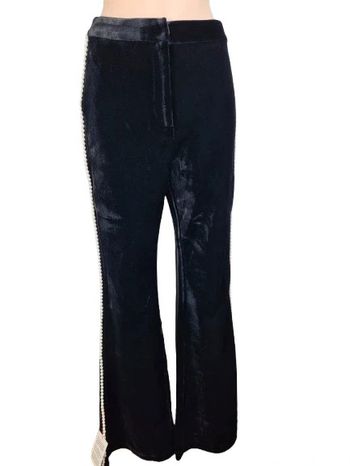 Pantalon velours et perles asos luxe