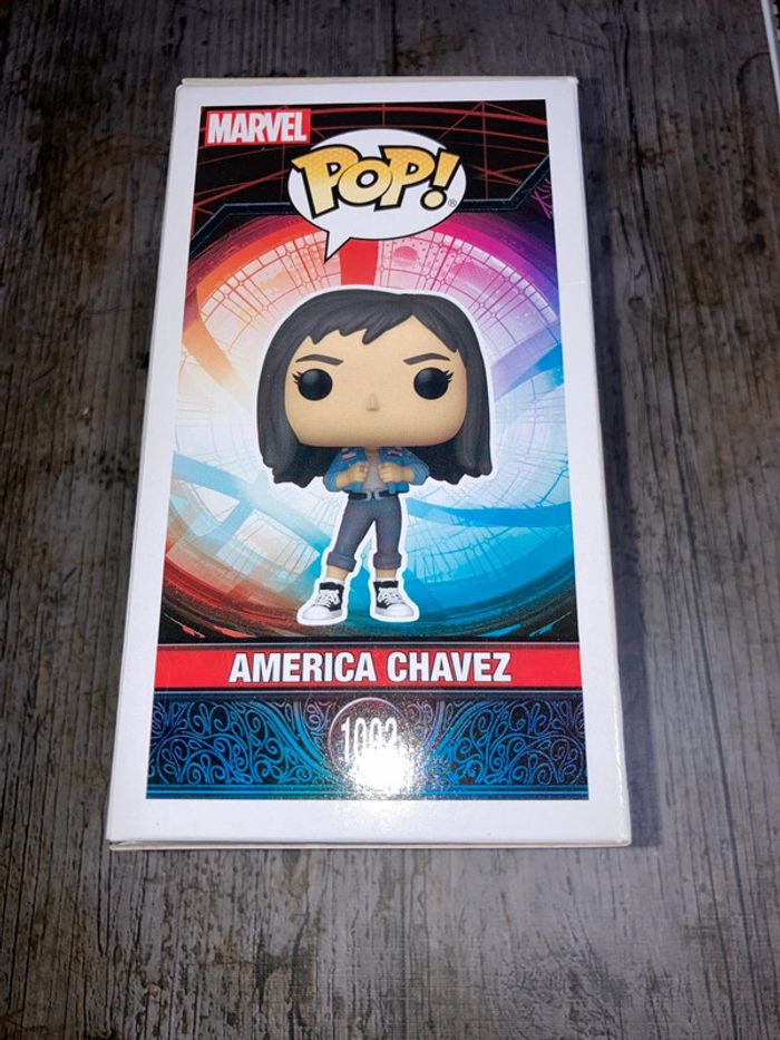 POP! Marvel Studios Doctor Strange Multiverse of Madness America Chavez 1002 Neuf Funko - photo numéro 3