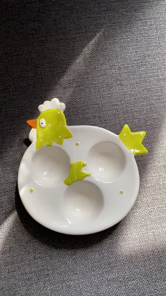 Assiette poule