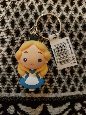 Porte clé Alice au pays des merveilles