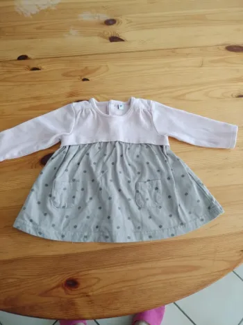 Robe à pois