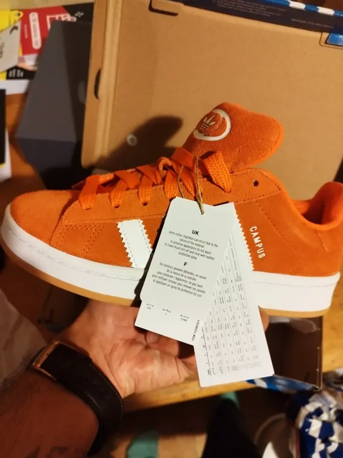 Adidas campus 00s orange - photo numéro 3