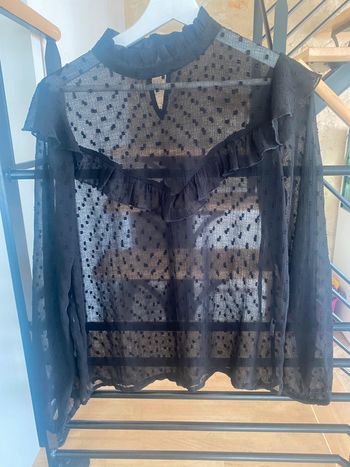 Blouse plumetis