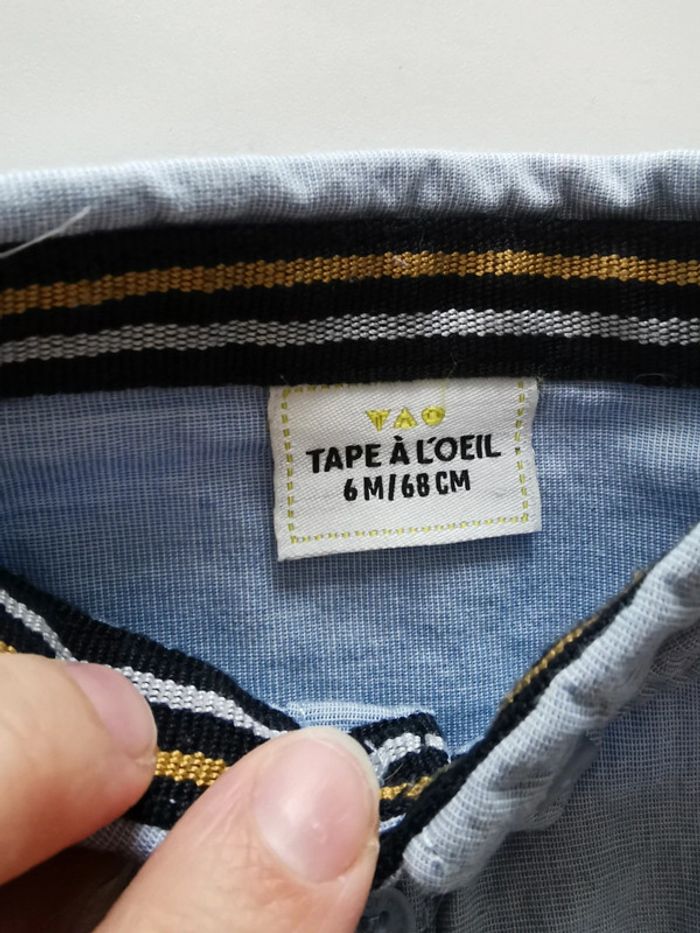 Chemise manches longues 6 mois - photo numéro 4