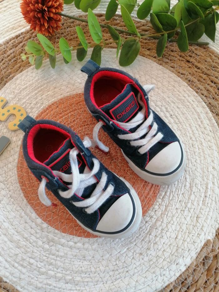 Chaussures bleu jean - 25 - photo numéro 3