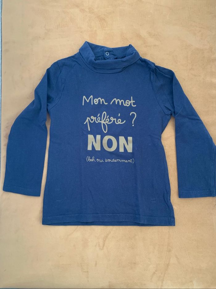 Lot de tee shirts manches longues 3 ans - photo numéro 2