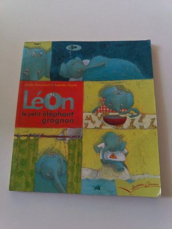 Livre " Léon le petit éléphant grognon"
