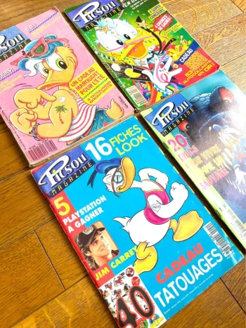 lot de 4 Magazines Picsou – Édition Vintage à Collectionner