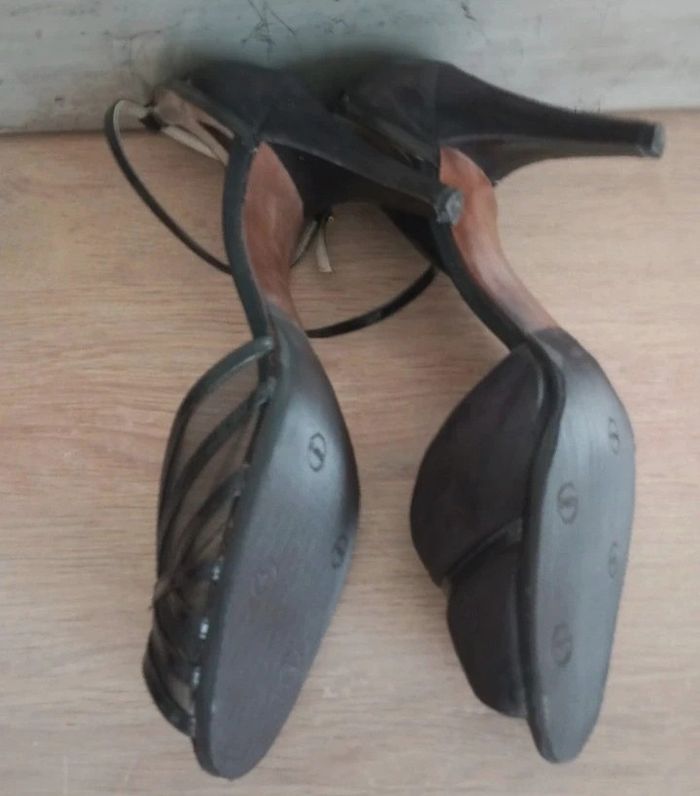 Sandales cuir talon femme 39 - photo numéro 4