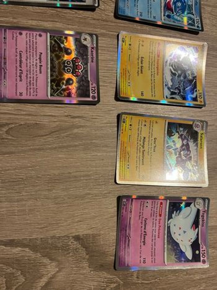 Cartes Pokémon holo flammes obsidiennes - photo numéro 2