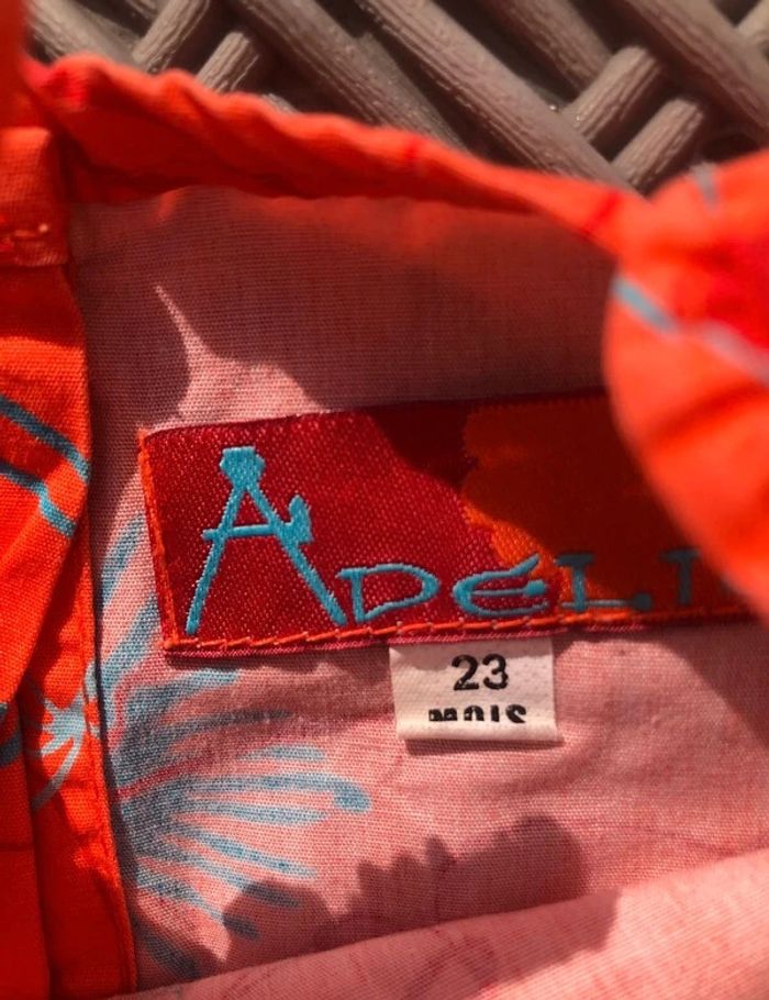 Robe orange Adèle - photo numéro 4