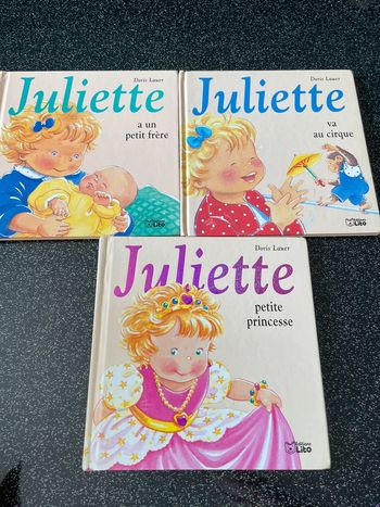 3 livres Juliette