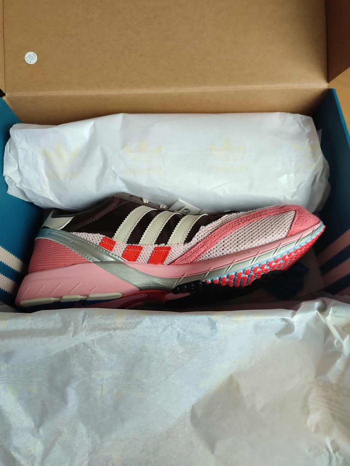 Adidas adizero SL 72 Bad Bunny marron rose 45 1/3 - photo numéro 8