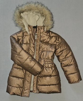 Veste hiver doublée polaire avec capuche